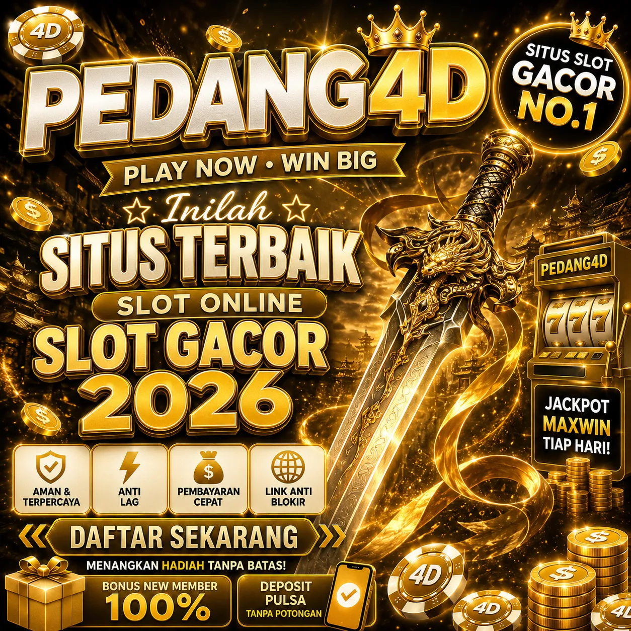PEDANG4D Banner